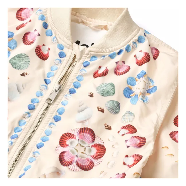Bomber Haliva Coquillages Fibres Recyclées | Ecru