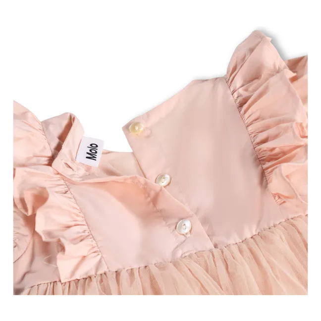 Cheyanne Ruffle Dress | Pale Pink