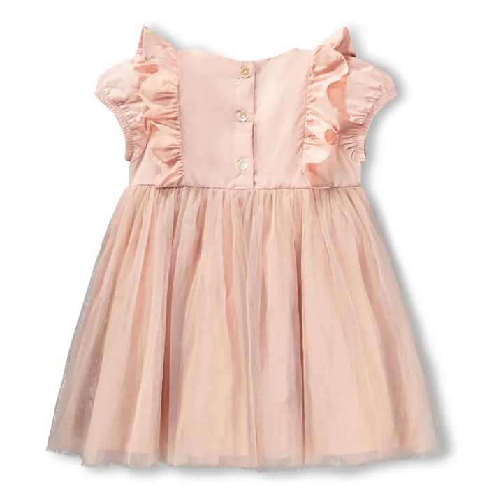 Robe Volants Cheyanne | Rose pâle- Image produit n°4
