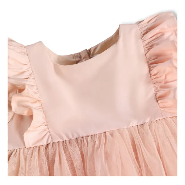 Cheyanne Volants-Kleid | Blassrosa