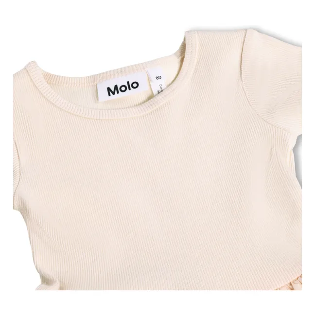 Robe Carin Coton Bio | Rose pâle