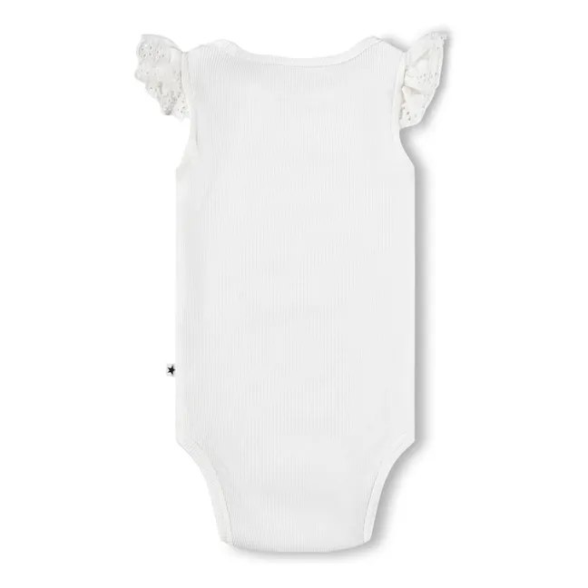 Body Volants Flair Coton Bio | Blanc