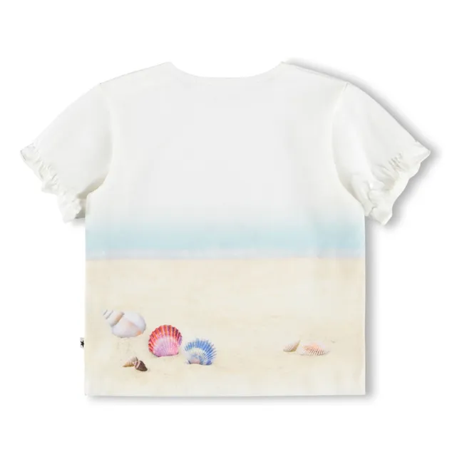 Camiseta de algodón ecológico Eline Dog | Blanco