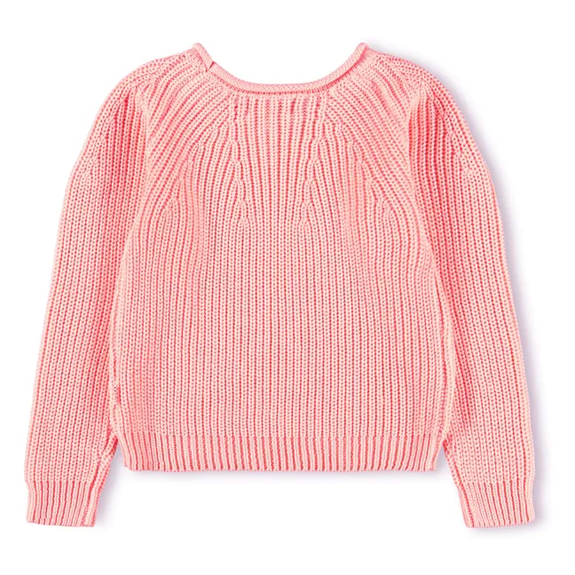 Jersey Gaye de algodón ecológico | Rosa Melocotón