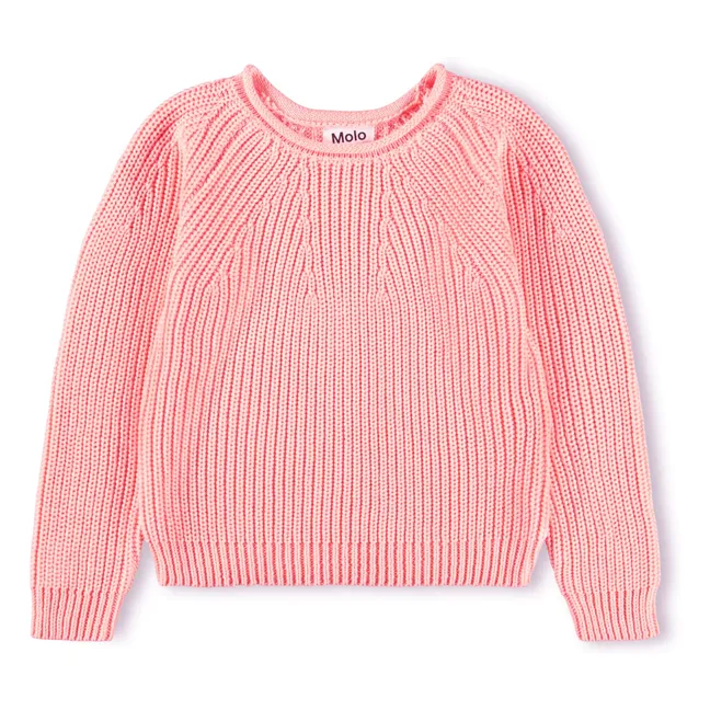 Pull Gaye Coton Bio | Rose pêche