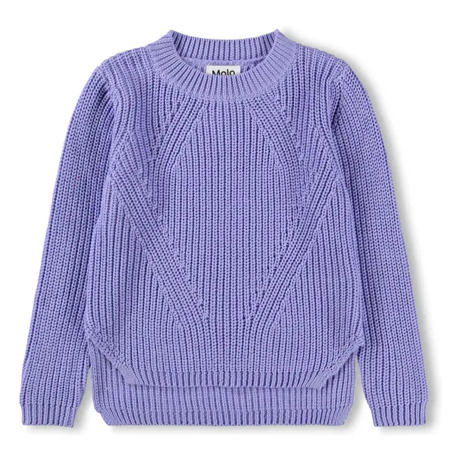 Pull Gillis Coton Bio | Violet