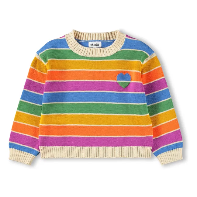 Jersey de rayas Gitty | Azul