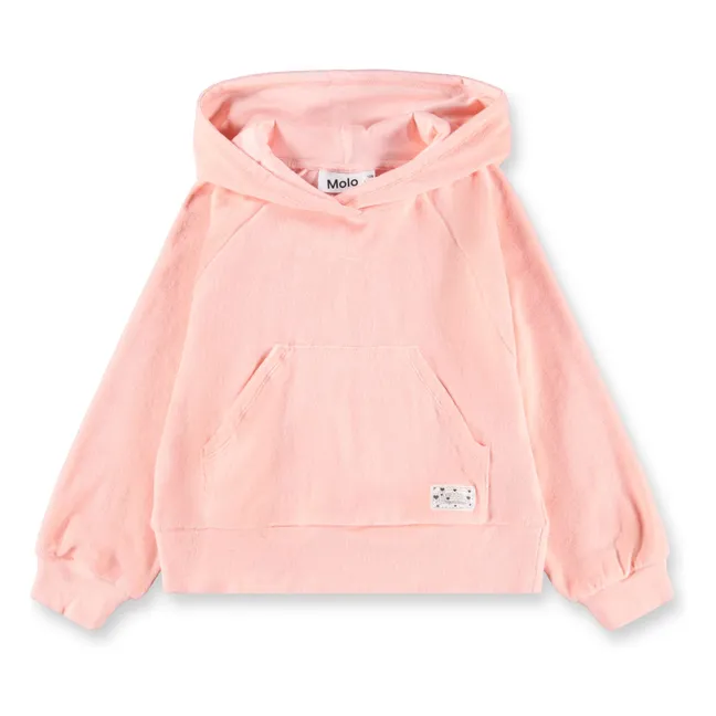 Sweat Minelli Coton Bio | Rose pêche