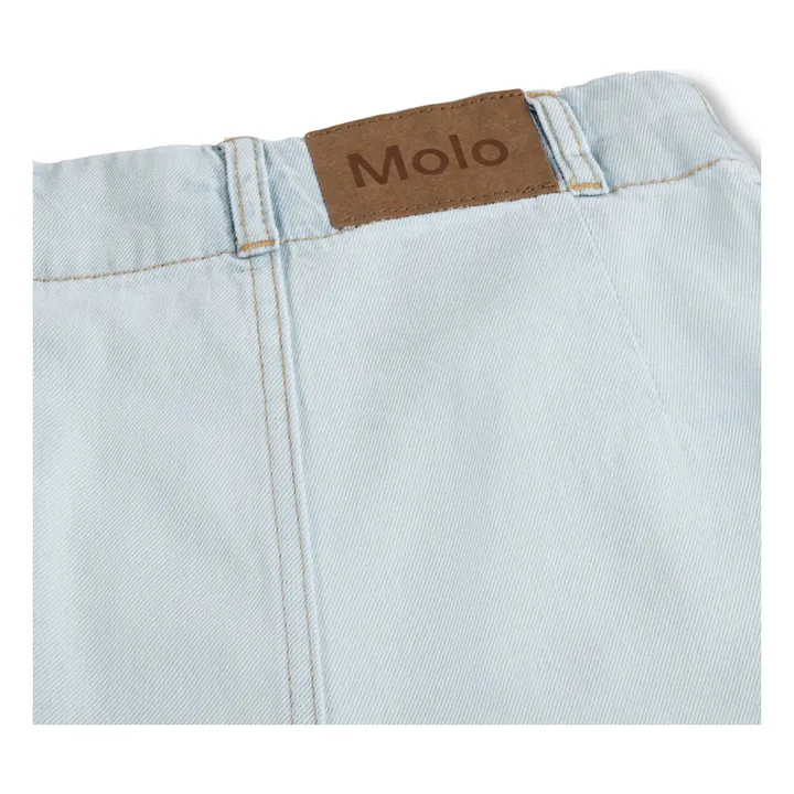 Bermudas vaqueras Alikami | Azul Claro- Imagen del producto n°2