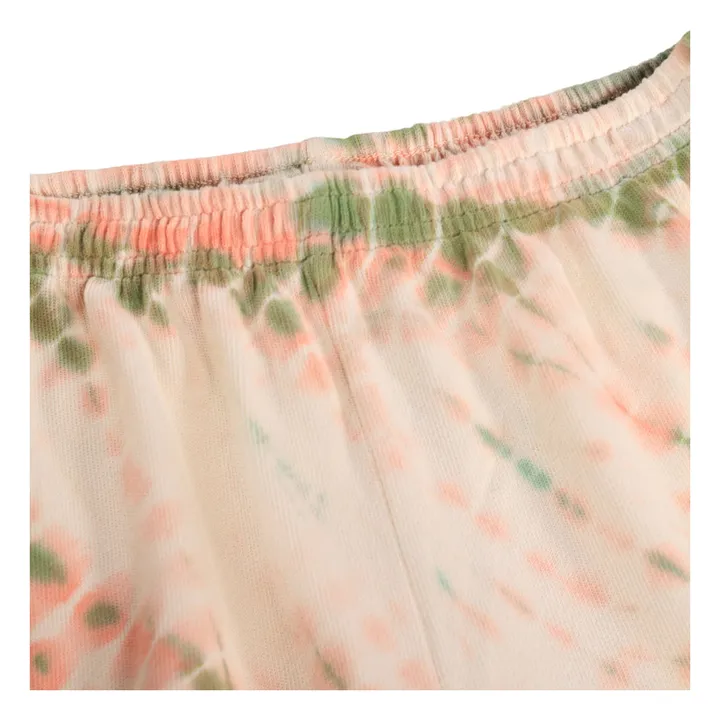 Short Akima Tie and Dye Coton Bio | Rose pâle- Image produit n°2