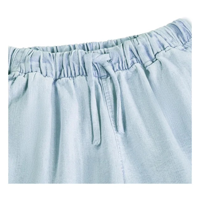 Shorts Denim Addie Bio-Baumwolle | Hellblau