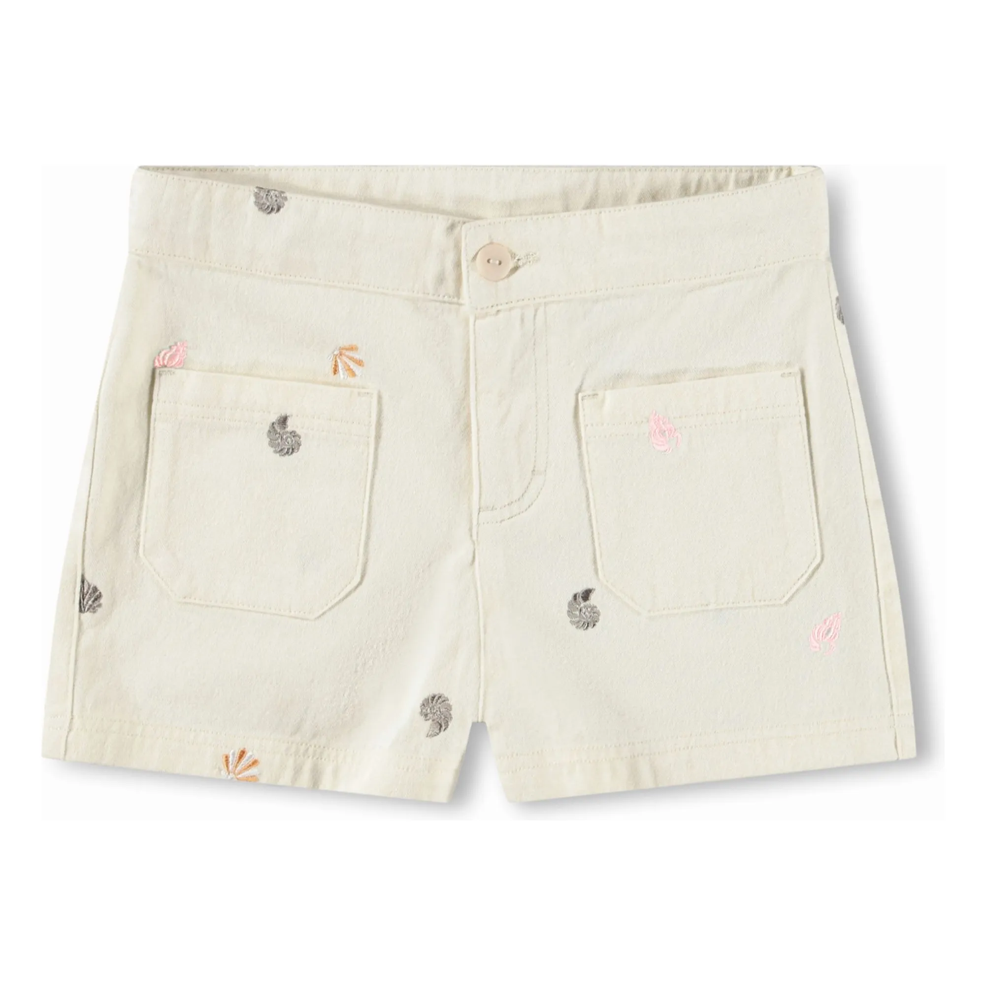 Molo Ecru Short Amanda Coquillages Organic Cotton