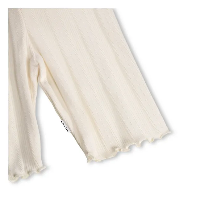 Legging Short Noella Organic Cotton | Ivory