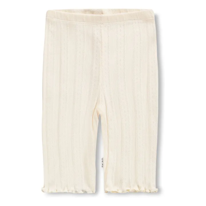 Malla corta Noella Algodón orgánico | Marfil- Imagen del producto n°0