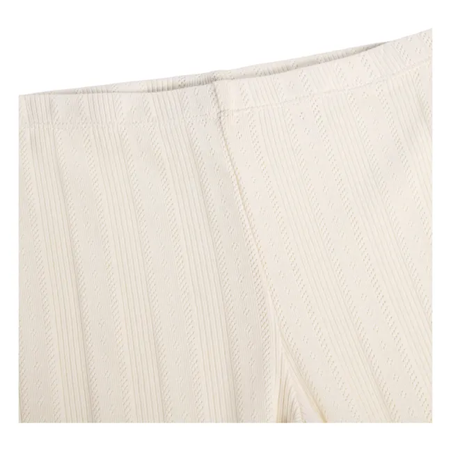 Legging Court Noella Coton Bio | Ivoire