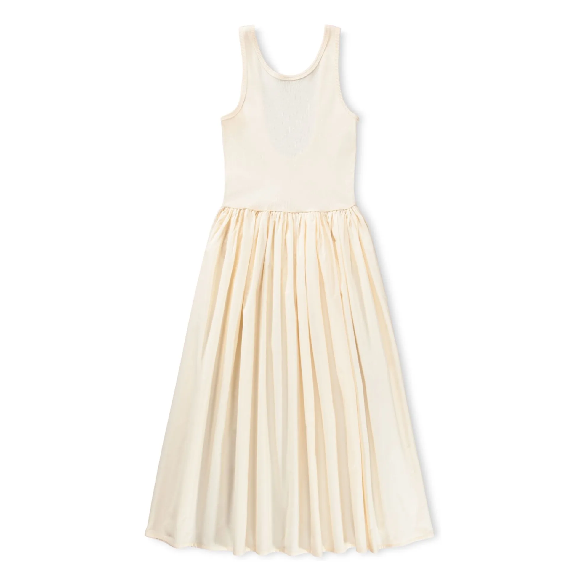 Molo Ivory Corella Organic Cotton Dress