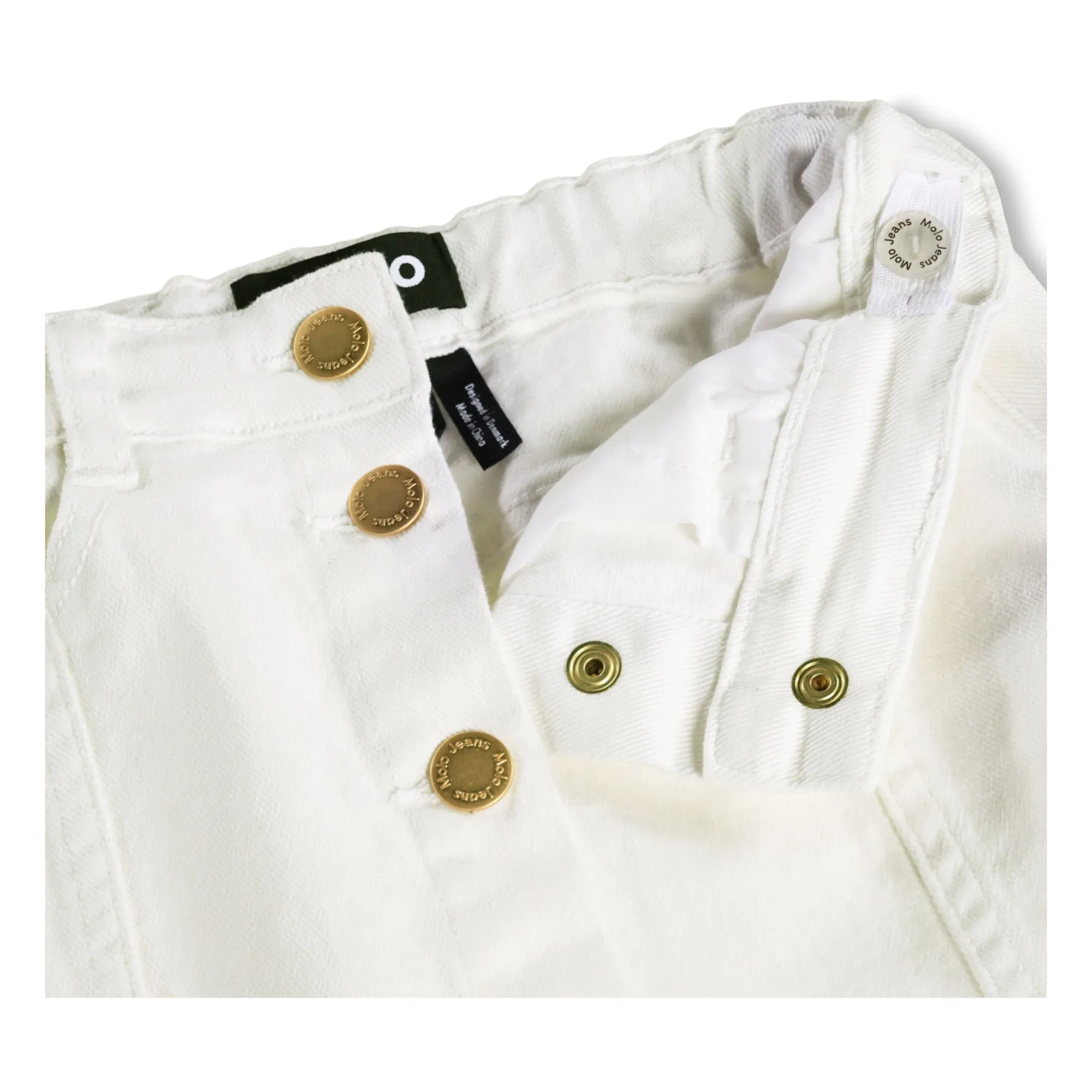 Jupe Denim Bera | Blanc- Image produit n°3