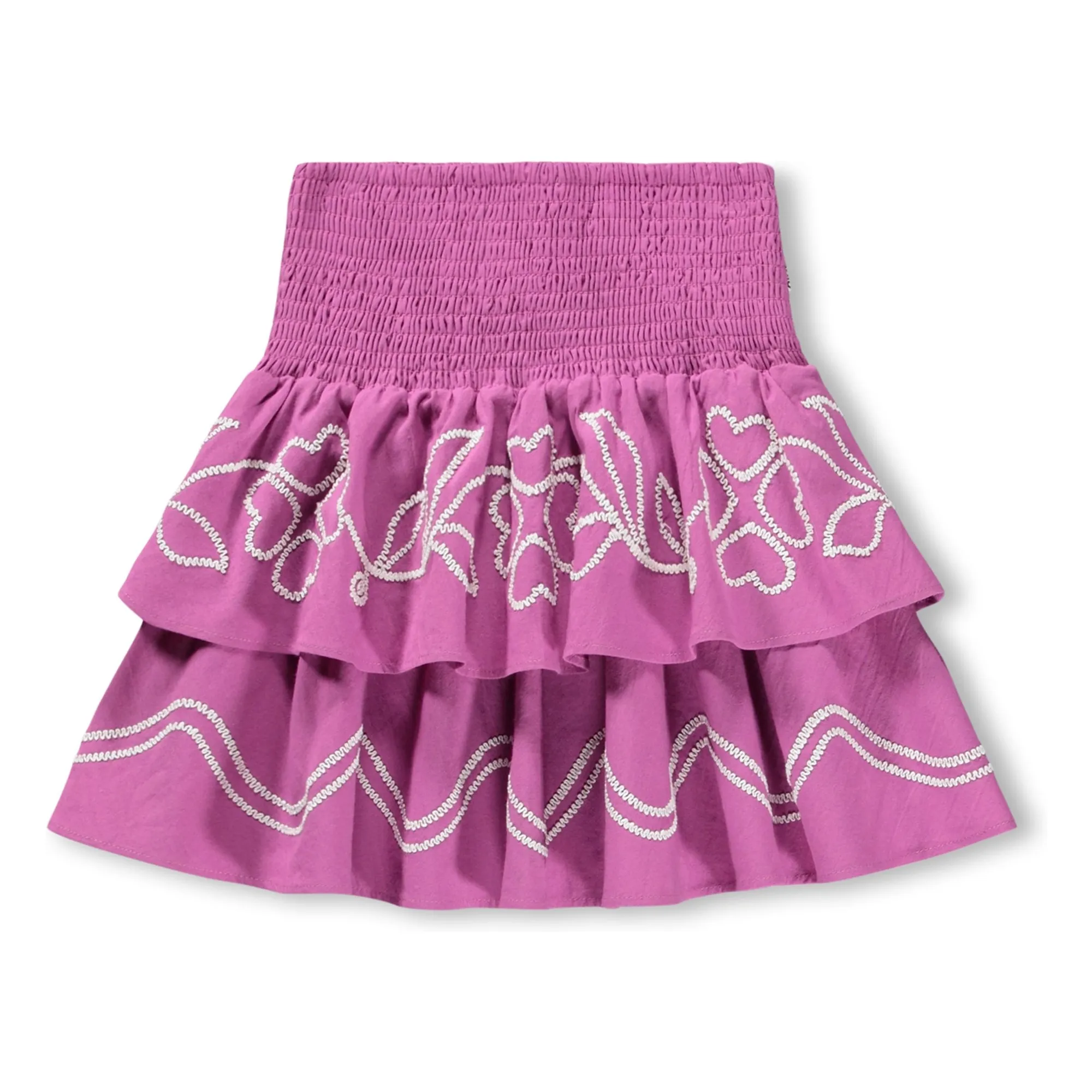 Molo Purple Bonita Ruffled Skirt Organic Cotton