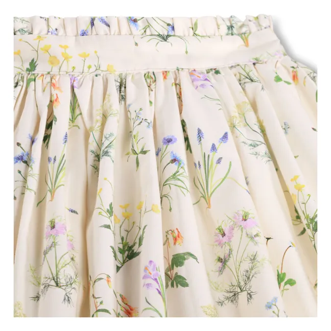 Skirt Bev Fleurie Organic Cotton | Ecru