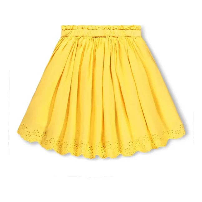 Jupe Blanca Coton Bio | Jaune