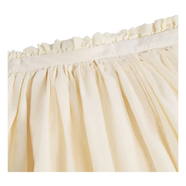 Jupe Blanca Coton Bio | Ivoire