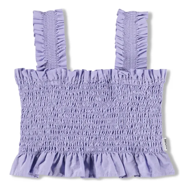 Top Volants Rolfia | 	Lilas