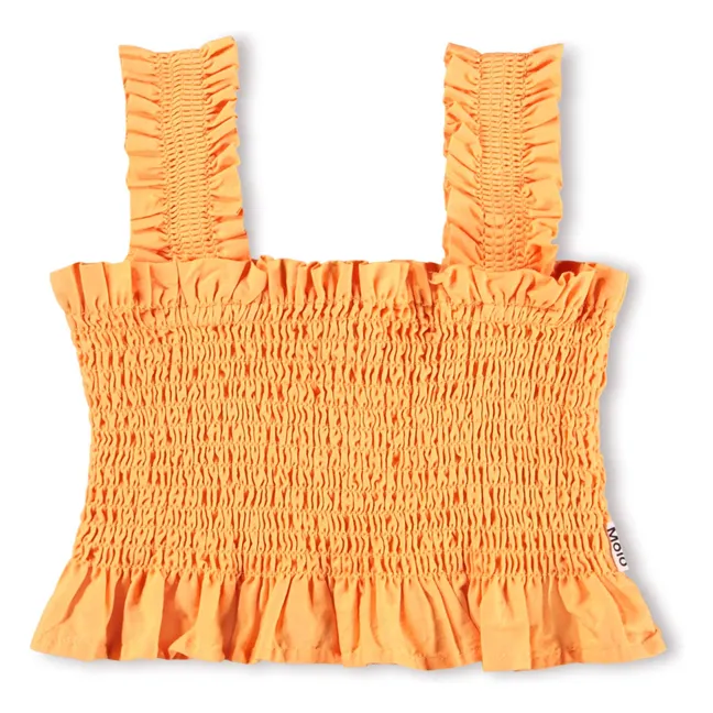 Top Volants Rolfia | Orange