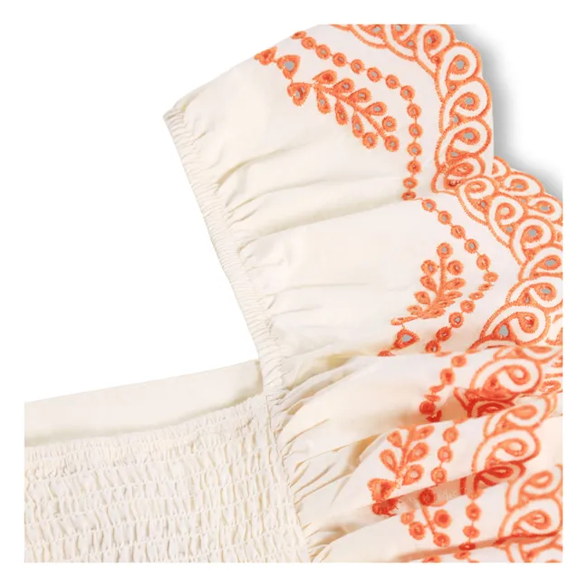 Top Volants Rosamond Conton Bio | Ivoire