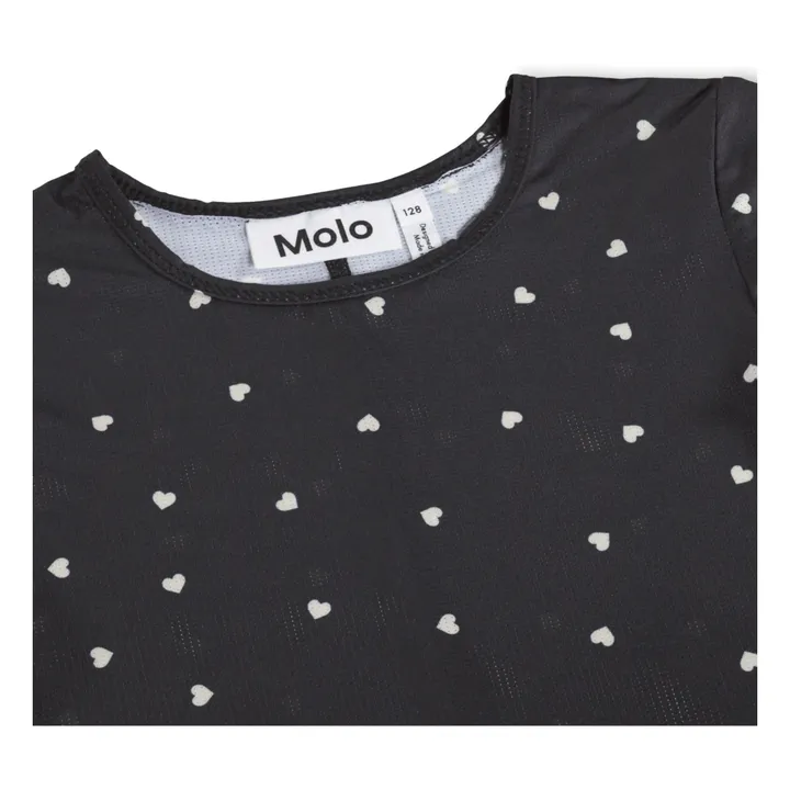 T-shirt Rasha Cœurs | Noir- Image produit n°4