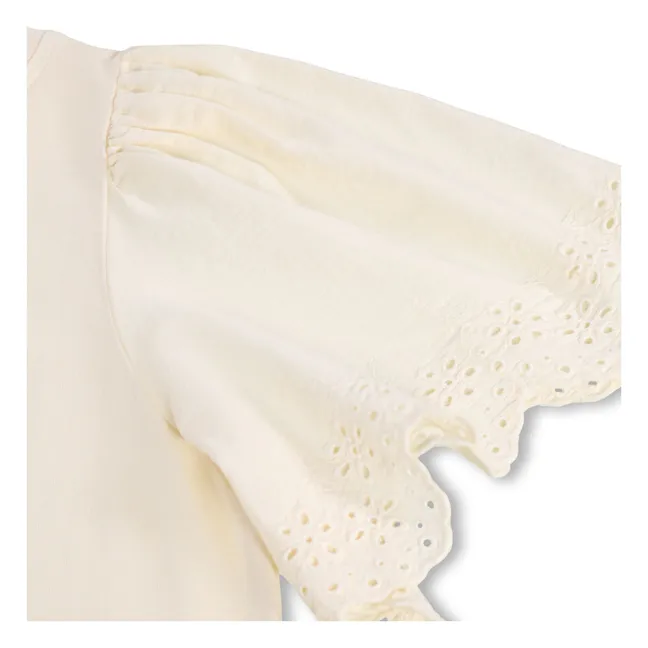 T-shirt Ritza Coton Bio | Ivoire