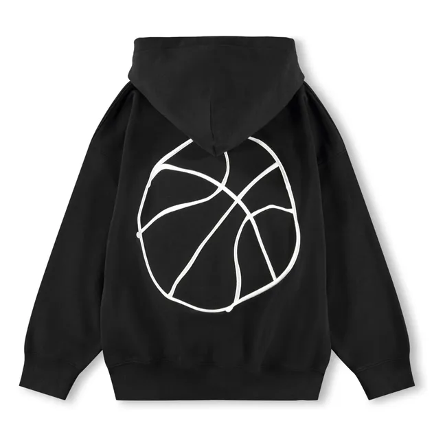 Sudadera con cremallera Marley Basketball | Negro
