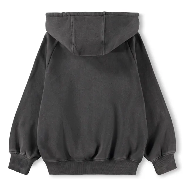 Sudadera de algodón orgánico Mic Unity | Gris Oscuro