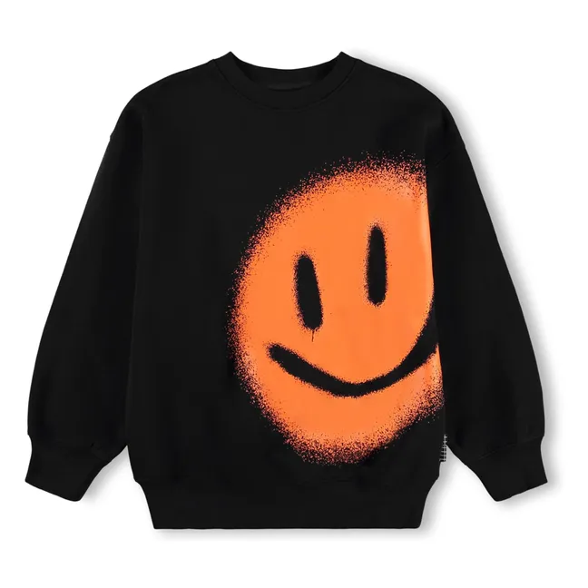 Sudadera Mar Smile | Negro