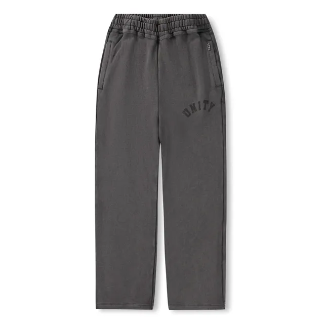 Joggers de algodón orgánico Adri Unity | Gris Oscuro