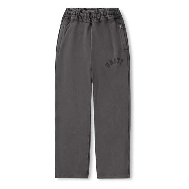 Jogger Adri Unity Coton Bio | Gris foncé- Image produit n°0