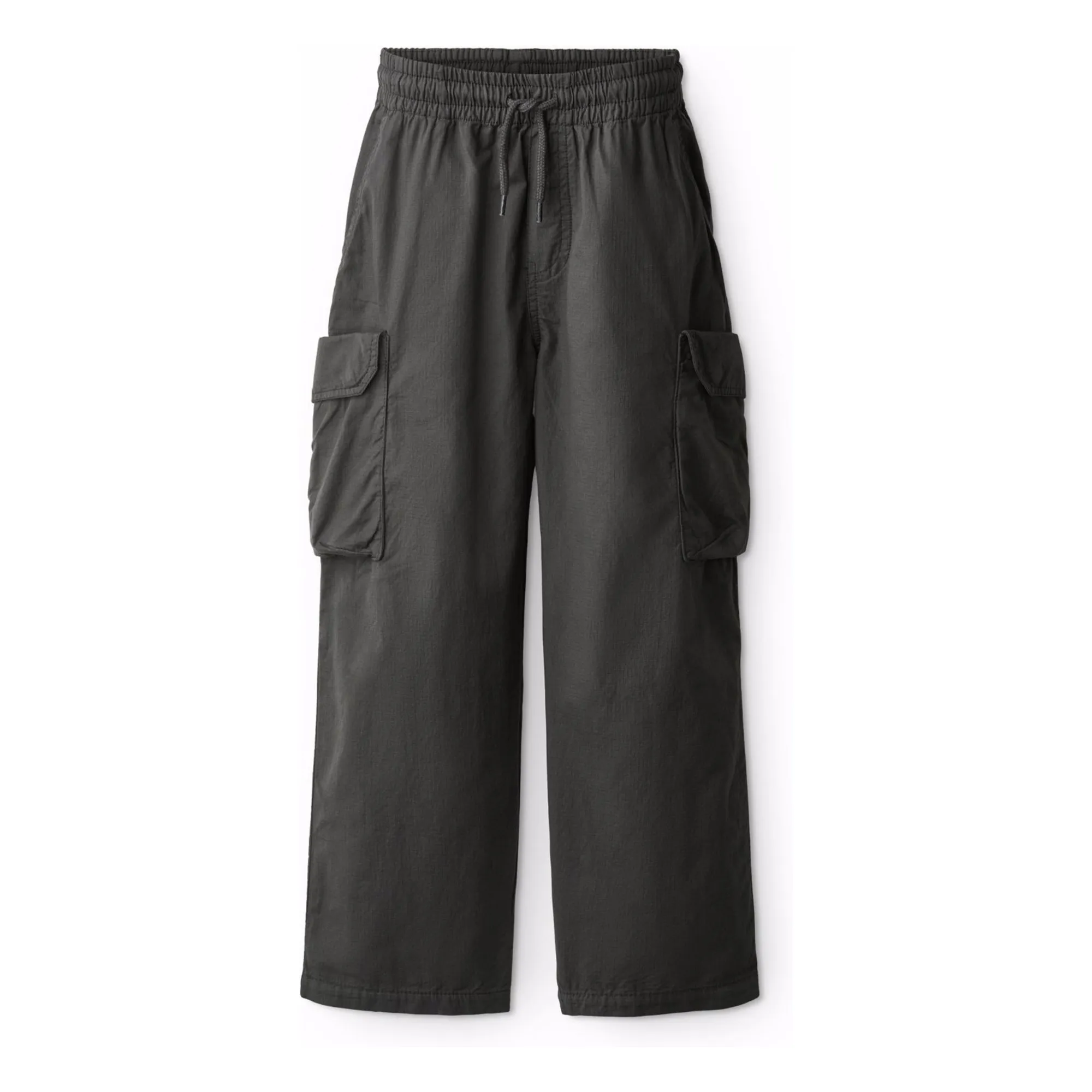 Molo Dark Grey Argo Organic Cotton Cargo Pants