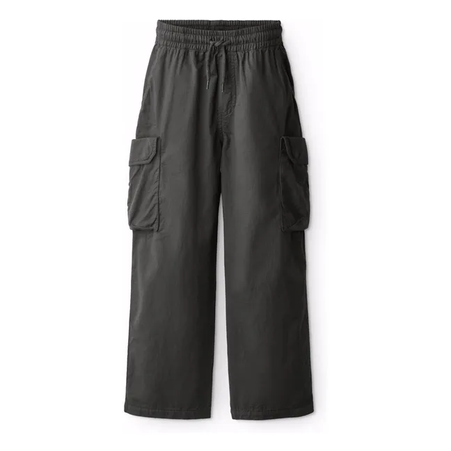Argo Organic Cotton Cargo Pants | Dark grey