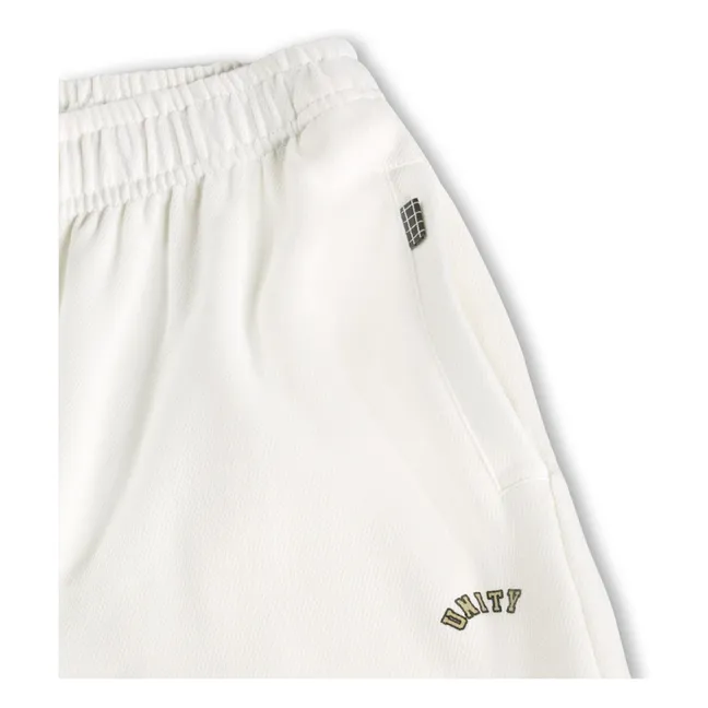 Pantalones cortos de algodón ecológico Adeen | Blanco