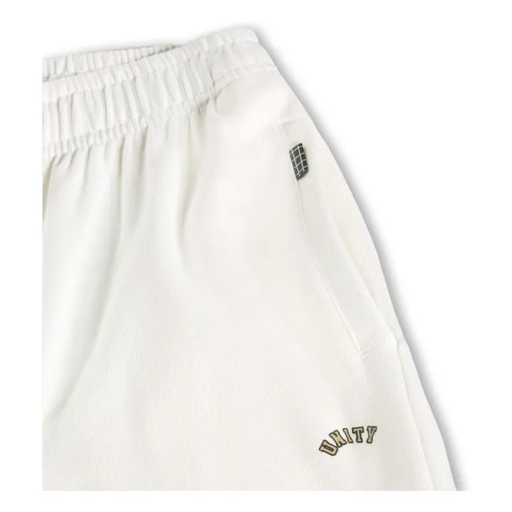 Short Adeen Coton Bio | Blanc- Image produit n°4