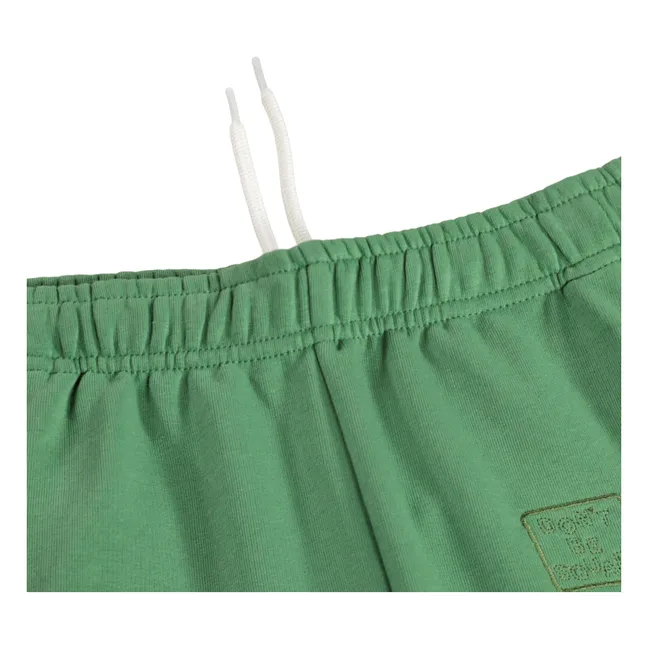 Pantalones cortos bordados Amil | Verde