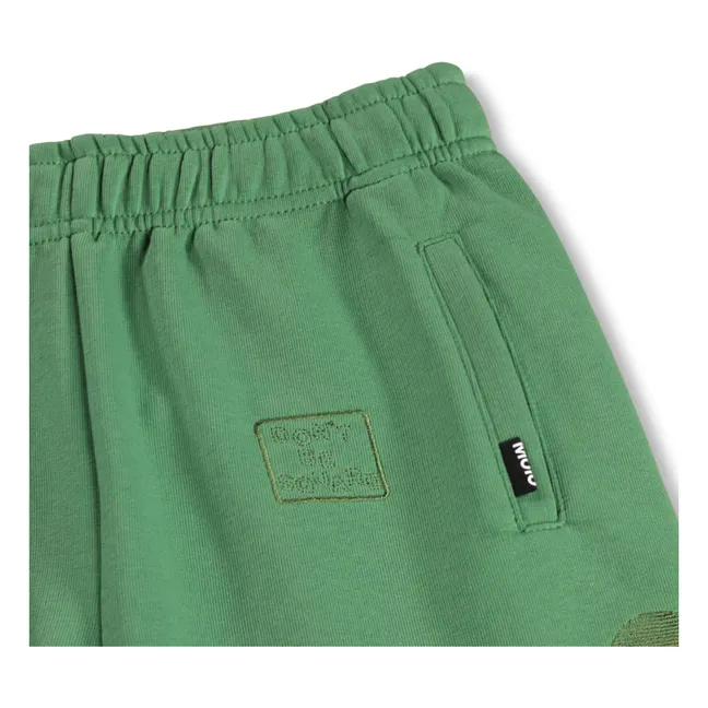 Pantalones cortos bordados Amil | Verde