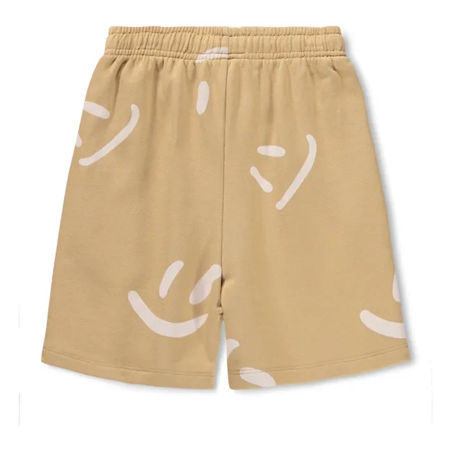 Amil Smiles Organic Cotton Shorts | Beige