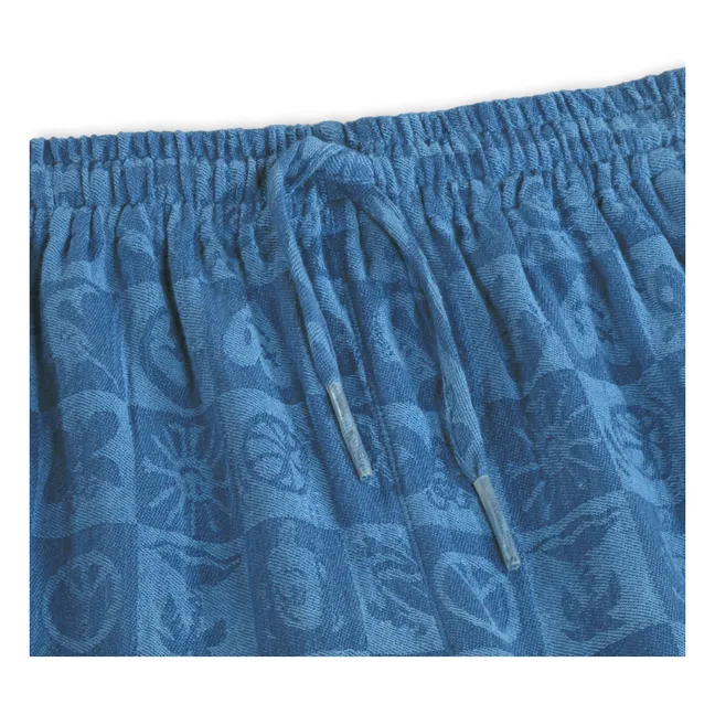 Arto Damier Short  | Blue