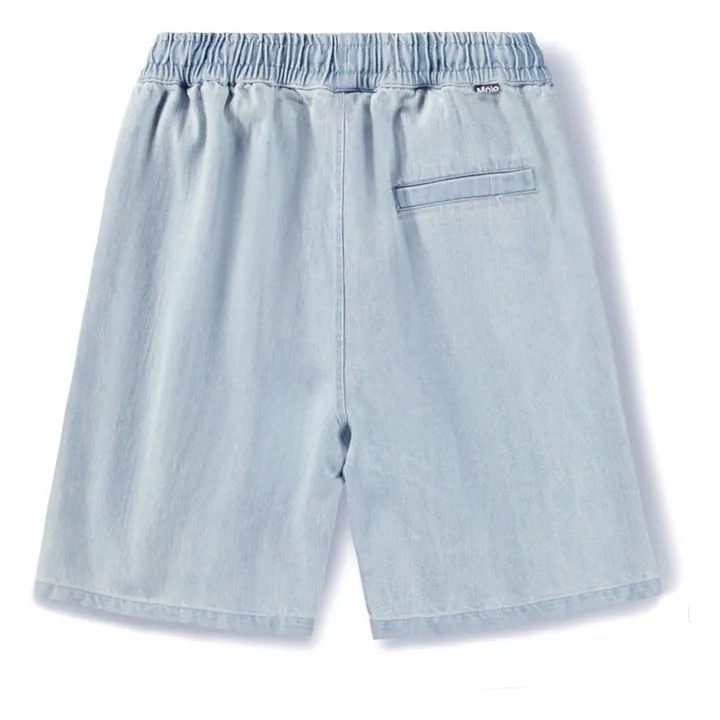 Avart Pantalones cortos vaqueros de algodón ecológico | Vaquero- Imagen del producto n°5