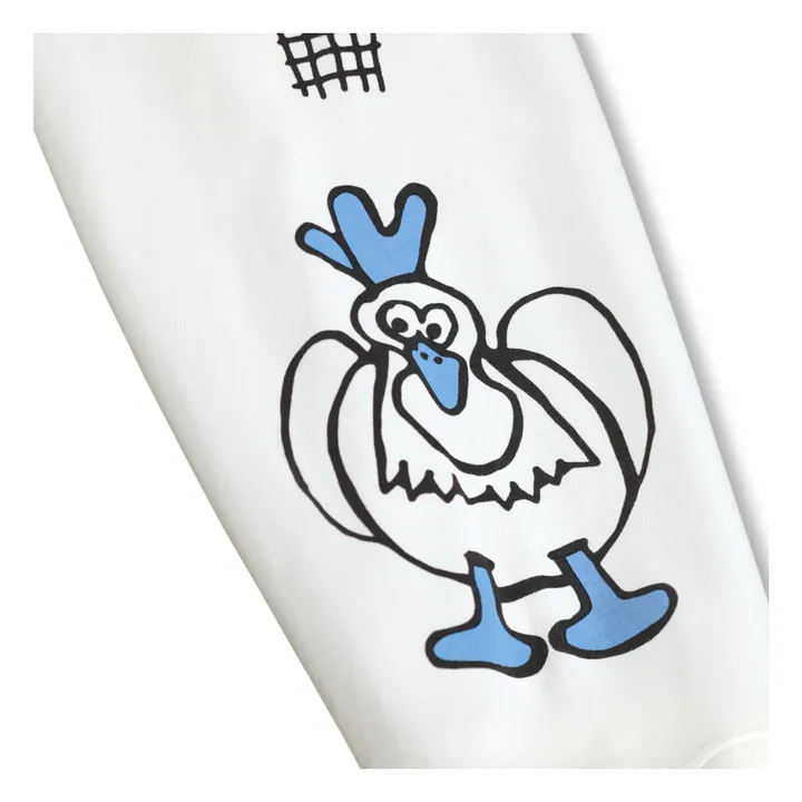 T-shirt Rube Dessins Coton Bio | Blanc- Image produit n°3