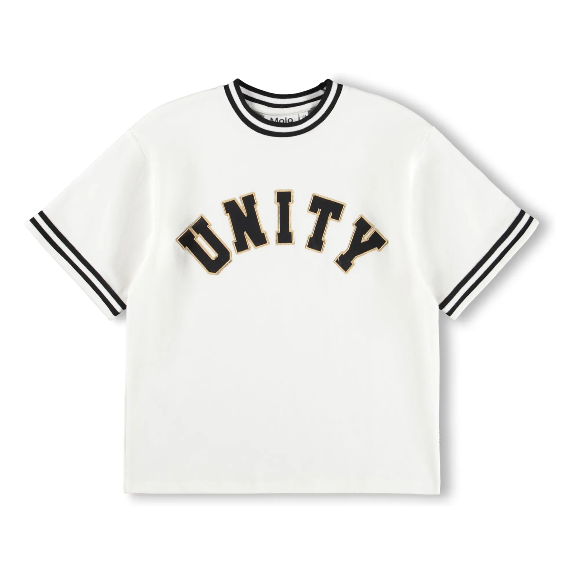 Molo White Renley Unity Organic Cotton T-Shirt