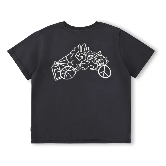 T-shirt Rodney Doodle Coton Bio | Noir