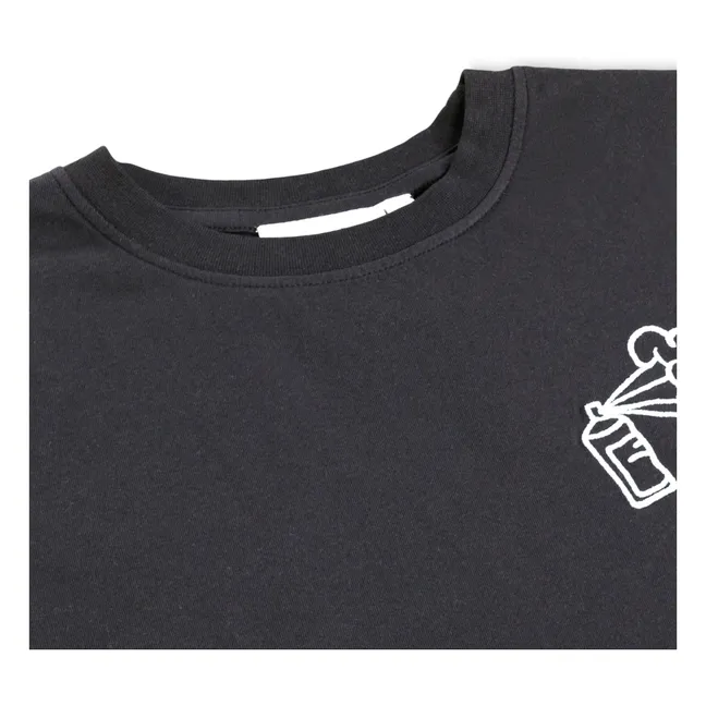 Rodney Doodle T-shirt Organic cotton | Black