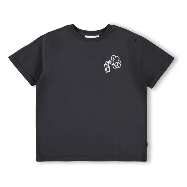 Rodney Doodle T-shirt Organic cotton | Black