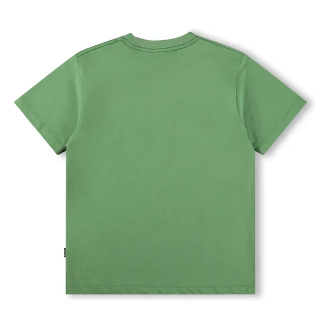 T-shirt Riley Patchs Coton Bio | Vert